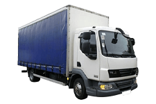 Car Hire Ormskirk - 7.5 Tonne Curtain Side Truck - Truck hire Ormskirk