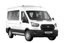 Car Hire Ormskirk - Ford Minibus - Accommodates 12 Passengers - Minibus hire Ormskirk